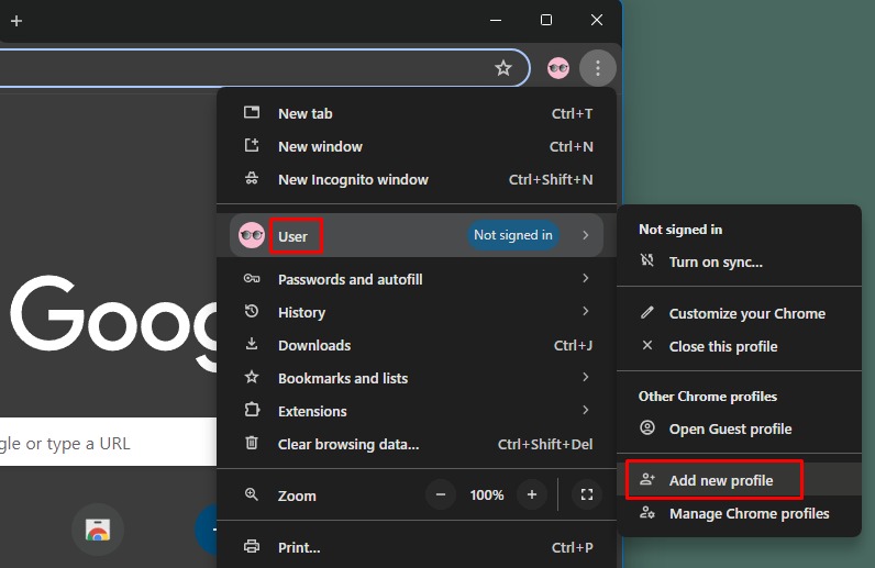 多个代理的 Google Chrome 浏览器设置